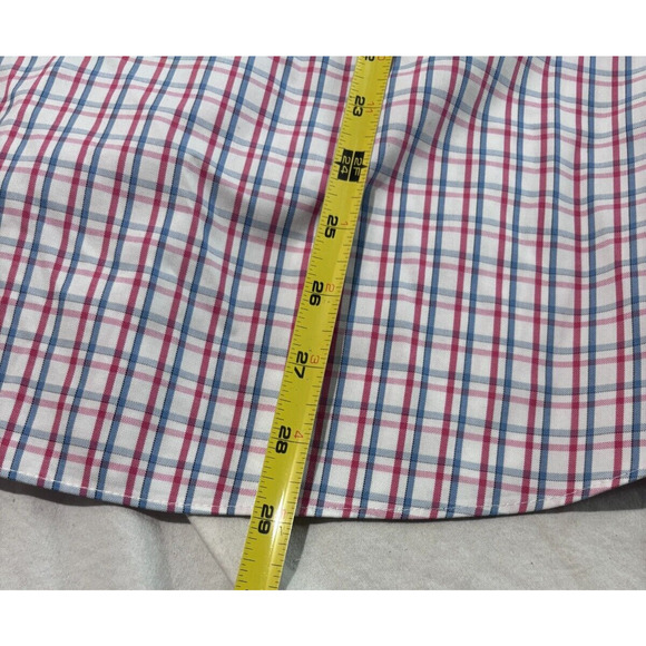 UNTUCKit Button Up Shirt Check Pattern Mens Size XL Long Sleeve - Picture 6 of 6